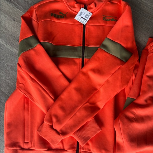 Puma Porsche Turbo Orange Jacket - Picture 3 of 4
